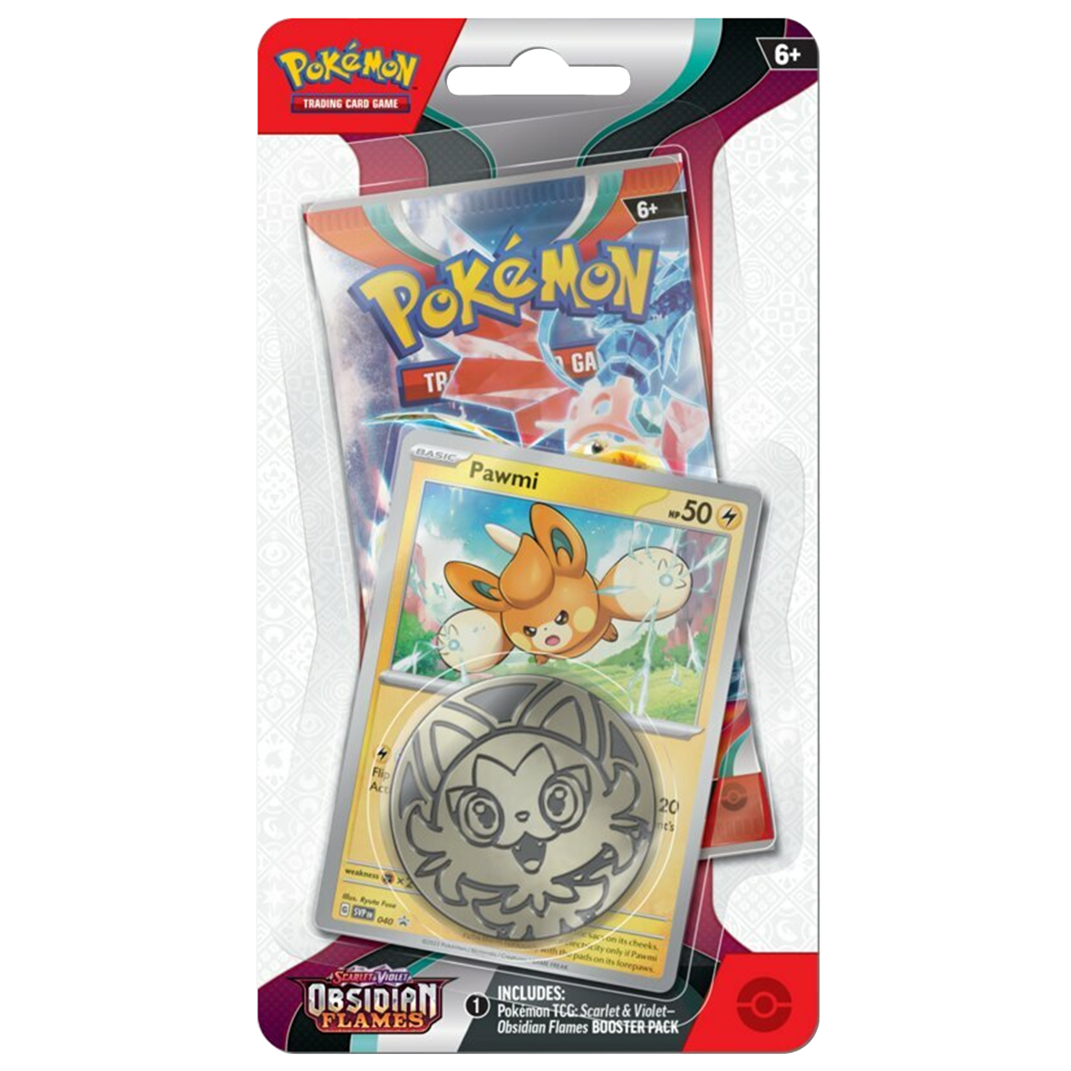 Pokémon TCG – Pawmi Checklane Blister: Obsidian Flames