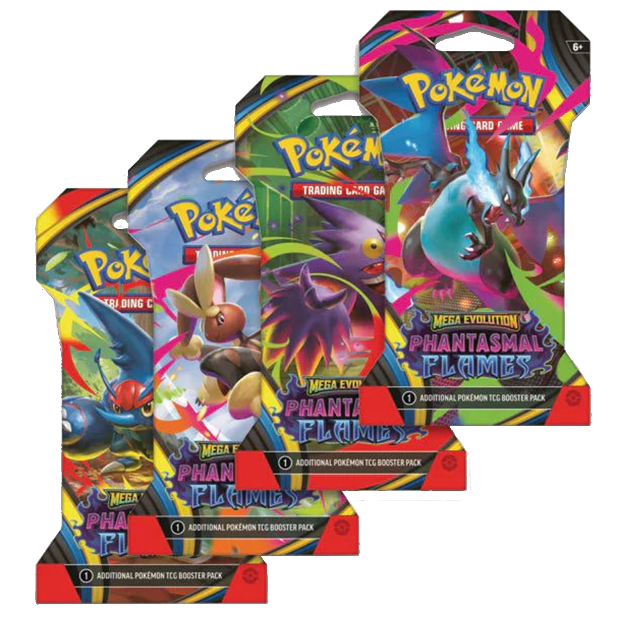 Pokémon TCG – Phantasmal Flames Sleeved Pack