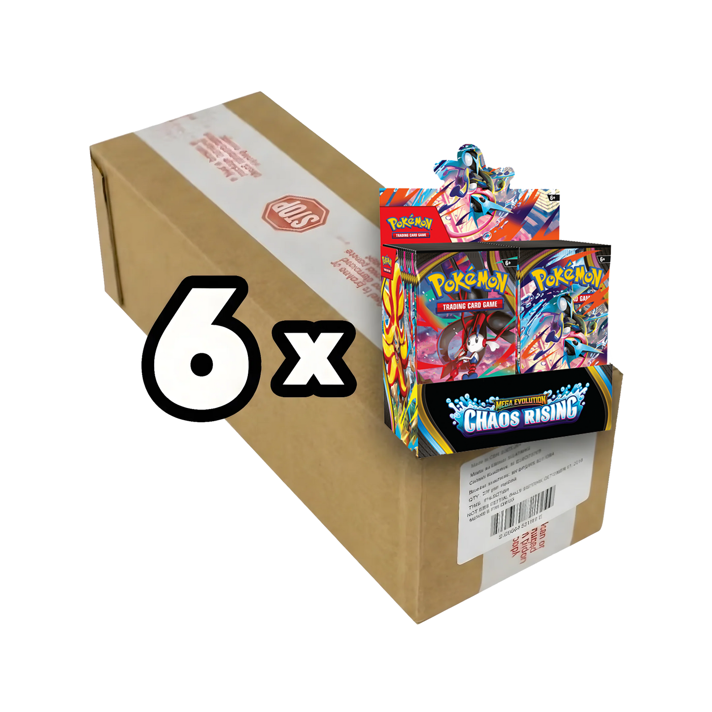 Pokémon TCG – Mega Evolution – Chaos Rising - Sealed Case