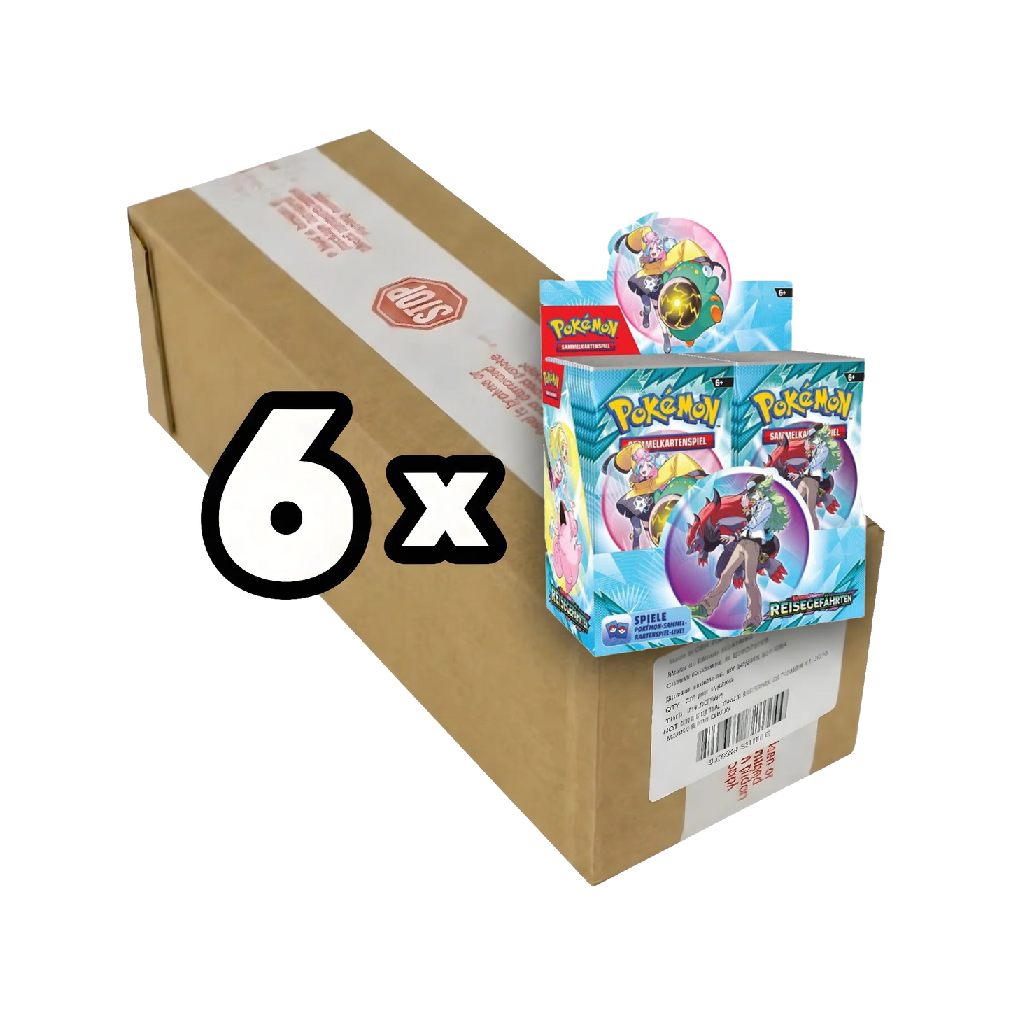Pokémon TCG - Scarlet & Violet - Journey Together - Sealed Case