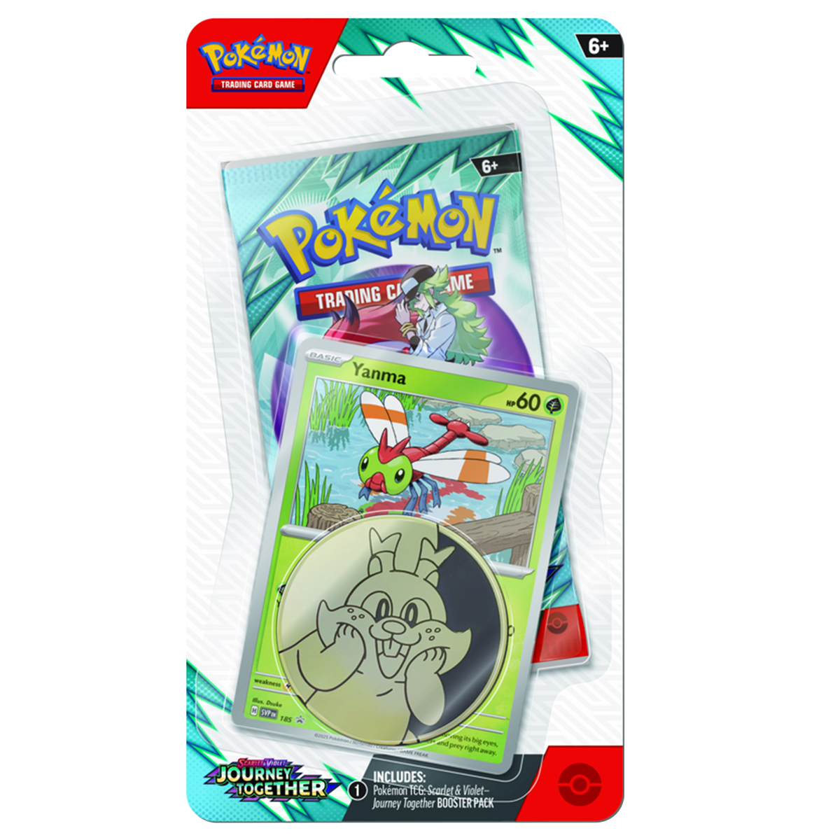 Pokémon TCG – Yanma Checklane Blister: Journey Together