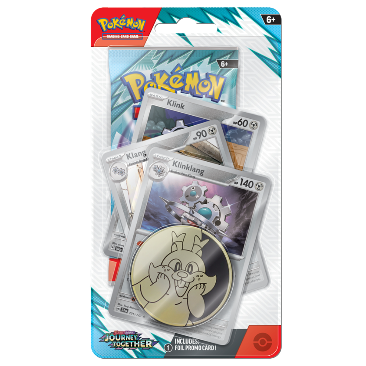 Pokémon TCG – Klinklang Premium Checklane Blister: Journey Together