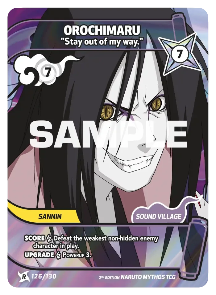 Naruto Mythos | 2E | KS-126 | R | NM-2E-KS-126-R