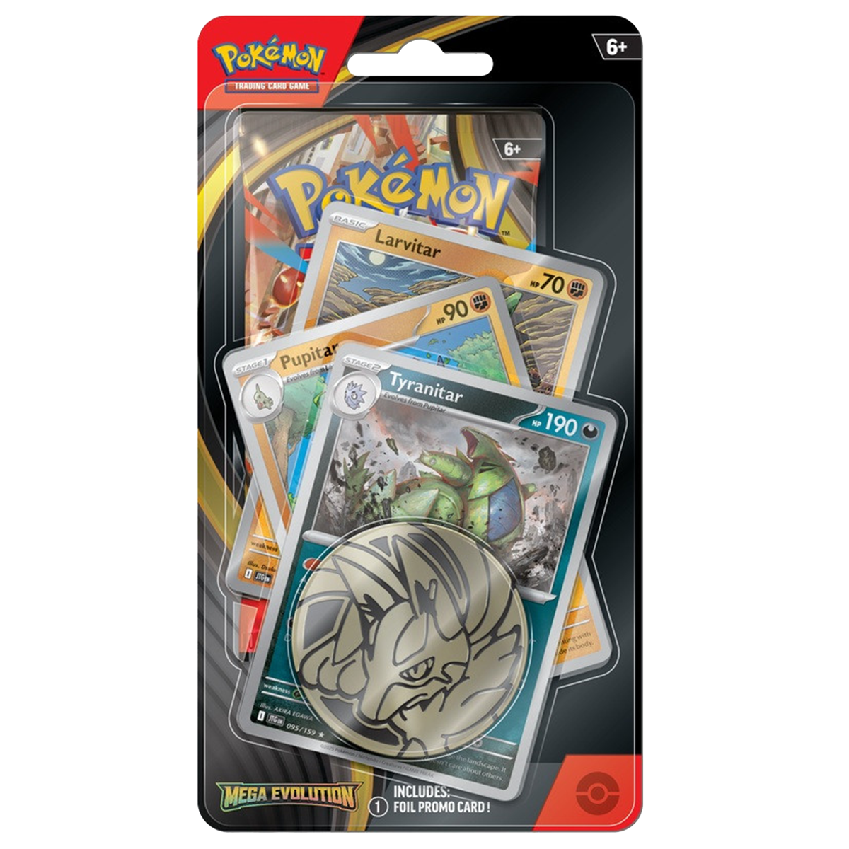 Pokémon TCG – Mega Evolution Premium Checklane Blister: Tyranitar