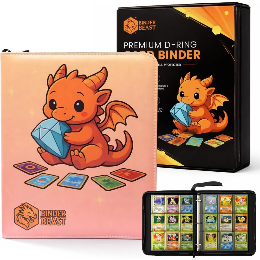 Binder Beast Dragon – album s drakom a darčekovou krabicou