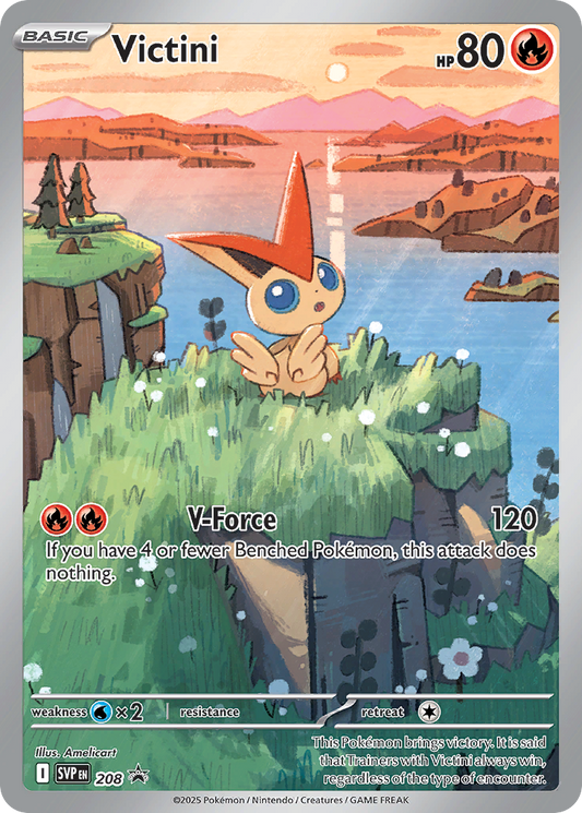 Victini SVP208 English Pokémon TCG full card