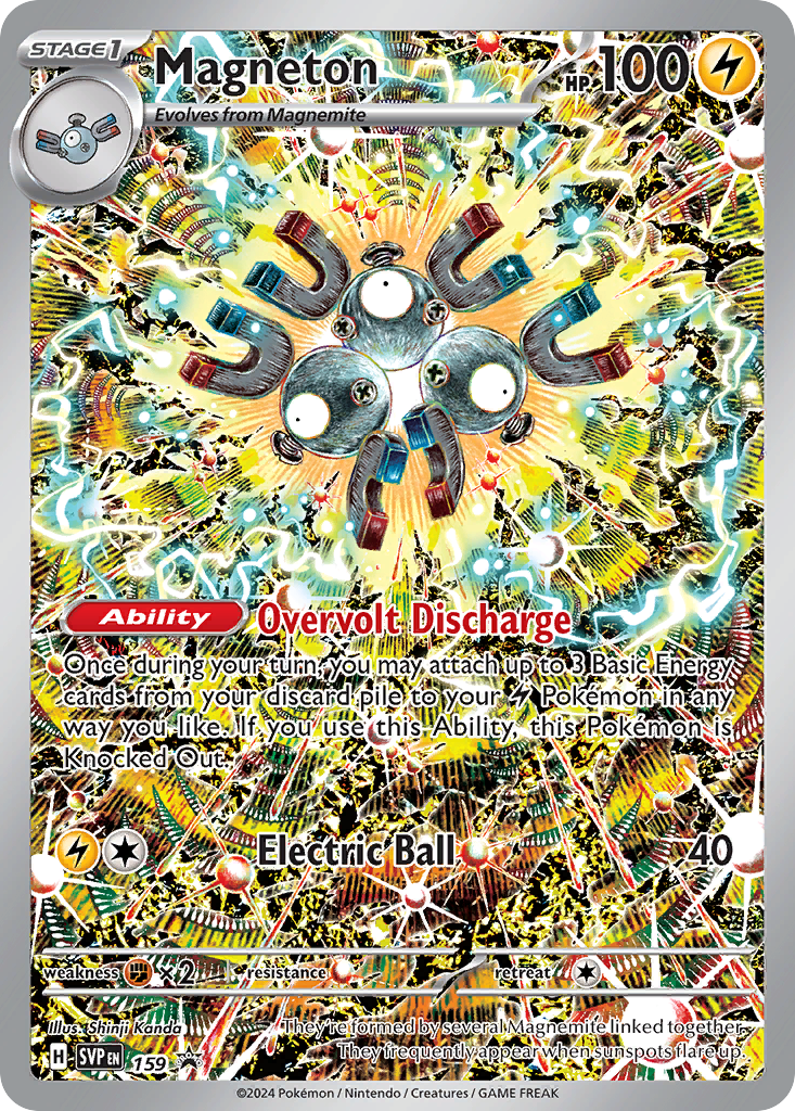Magneton SVP159 English Pokémon TCG full card
