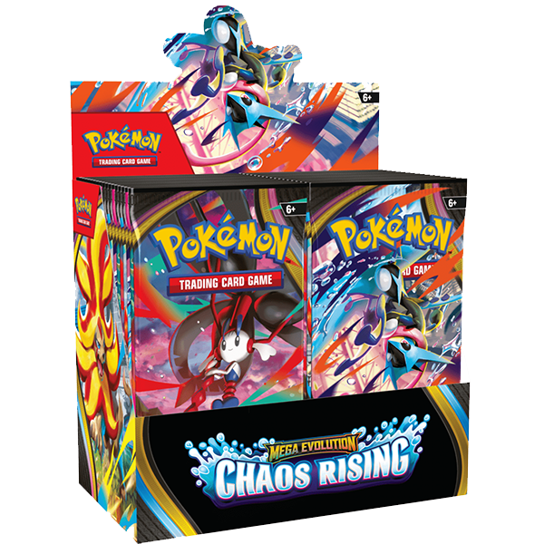 Pokémon TCG – Mega Evolution – Chaos Rising - Booster Box