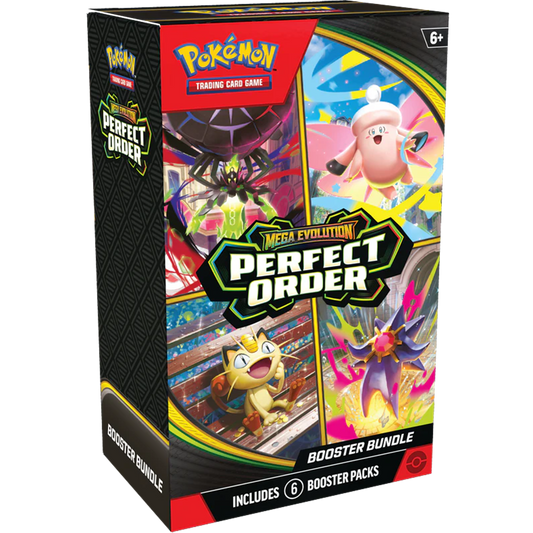 Pokémon TCG – Mega Evolution – Perfect Order - Booster Bundle