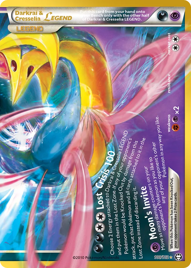 Darkrai & Cresselia LEGEND – 30th Celebration – Classic Collection – 100 | EN | NM