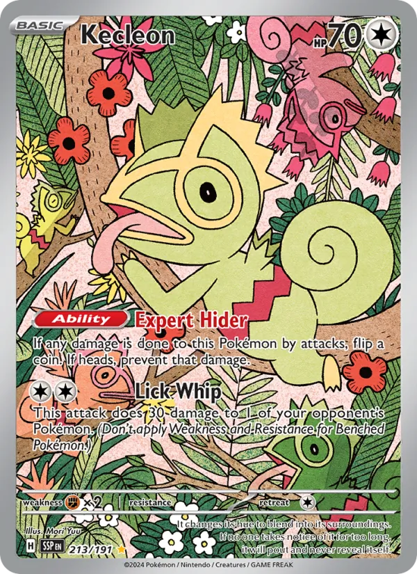 Kecleon – Surging Sparks – 213 | EN | NM