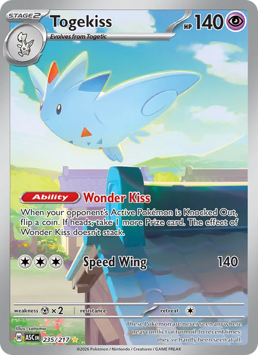 Togekiss – Ascended Heroes – 235 | EN | NM