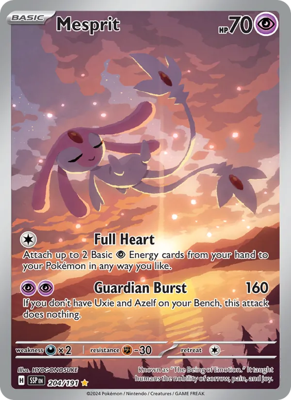 Mesprit – Surging Sparks – 204 | EN | NM