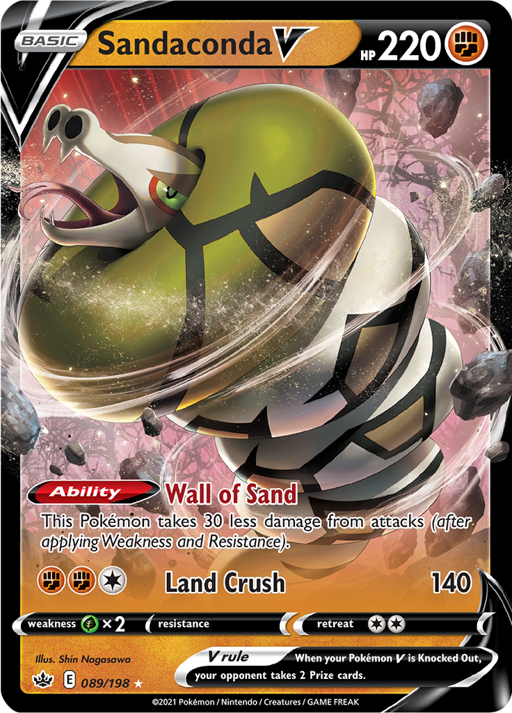 Sandaconda V – Chilling Reign CRE 089 – anglická originálna karta