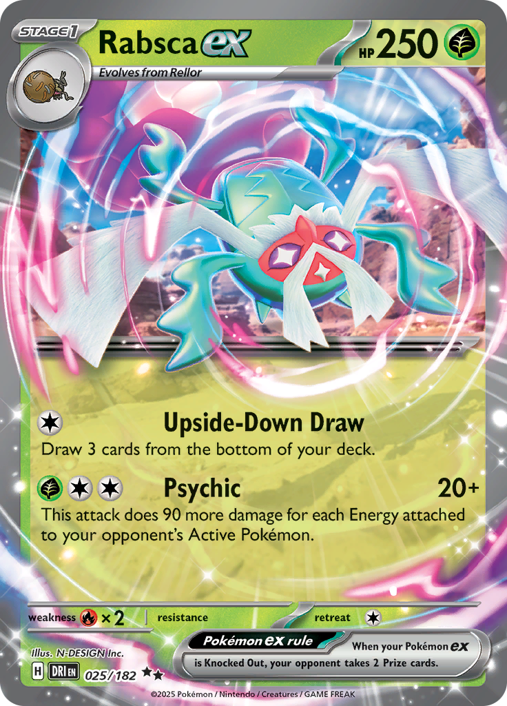 Rabsca ex – Destined Rivals DRI 025 – anglická originálna karta