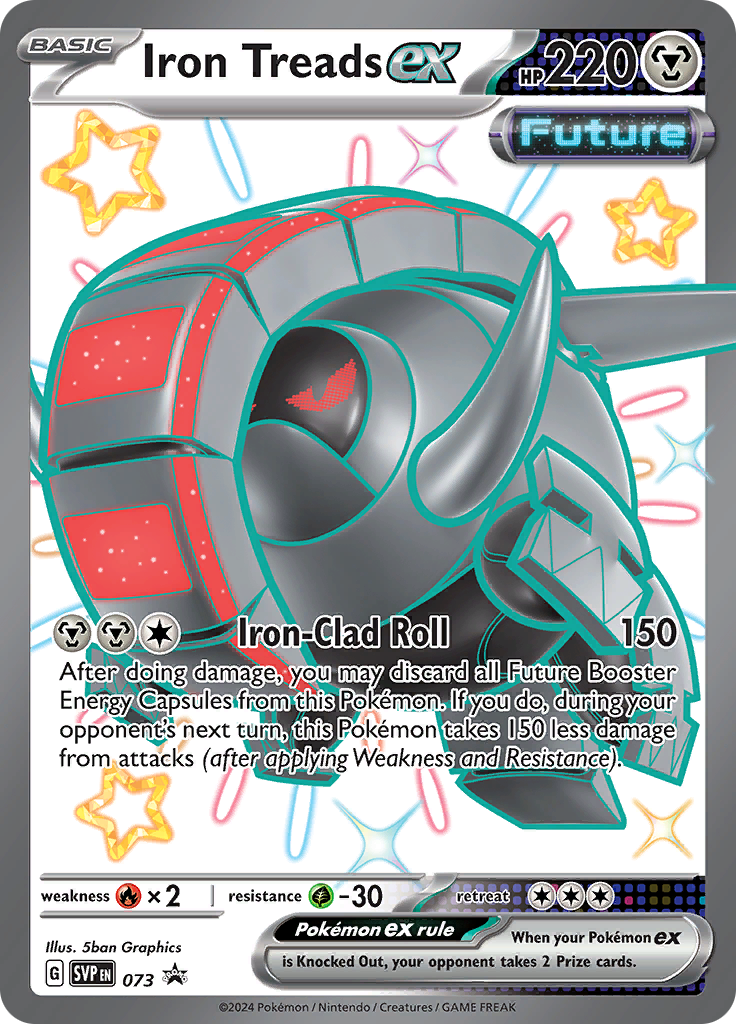 Iron Treads ex – Scarlet & Violet Promos SVP 073 – anglická originálna karta