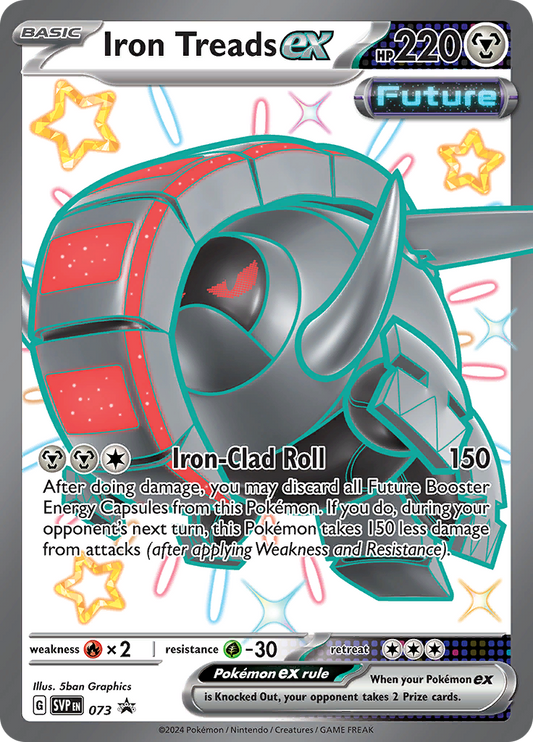 Iron Treads ex – Scarlet & Violet Promos SVP 073 – anglická originálna karta