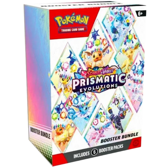 Pokémon TCG – Scarlet & Violet – Prismatic Evolutions - Booster Bundle